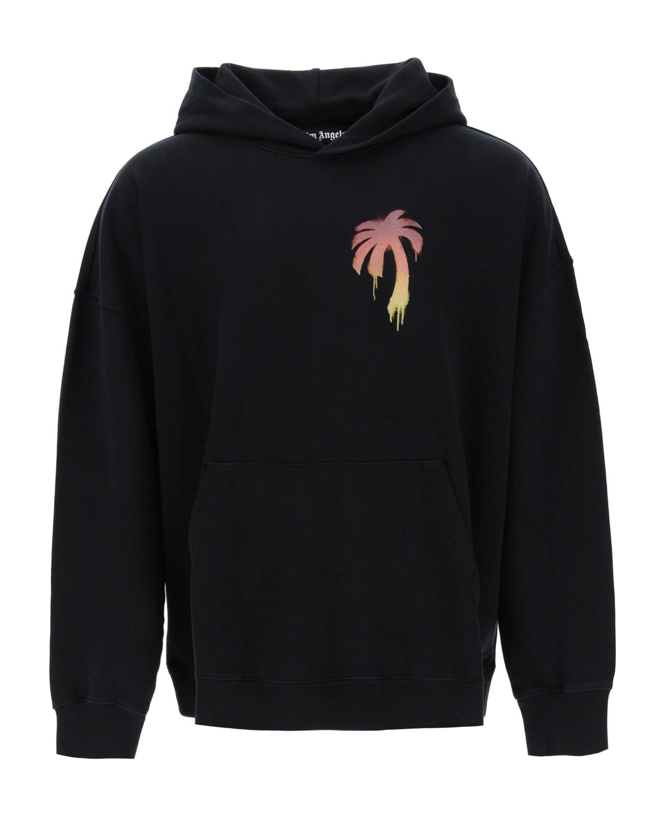パーカー・フーディ Palm Angels I LOVE PA SWEATSHIRT (PMBB126_F23FLE0021025) Palm Angels I Love PA Print Hoodie | Blue | FARFETCH CZ
