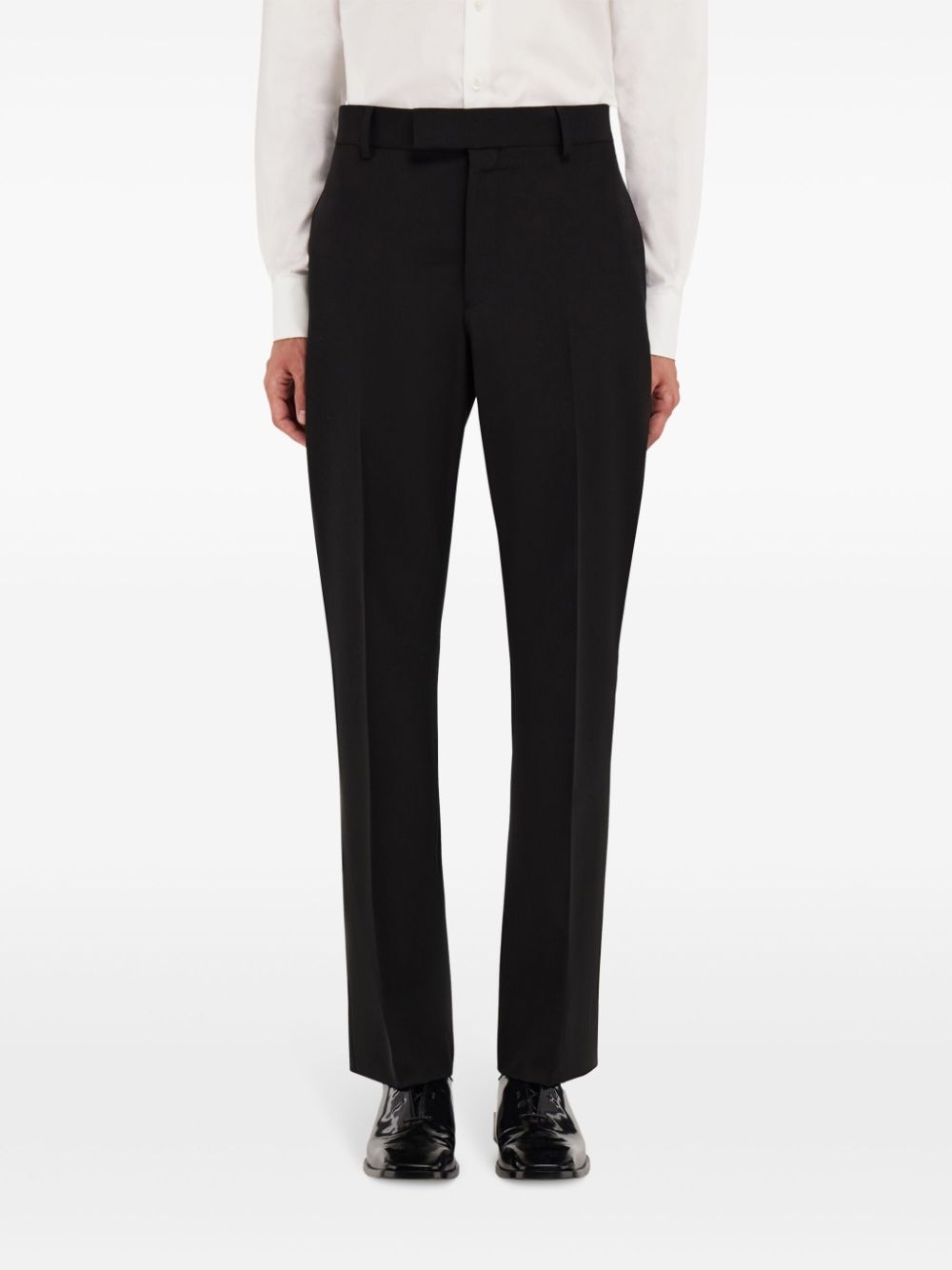 wool tailored trousers - 3