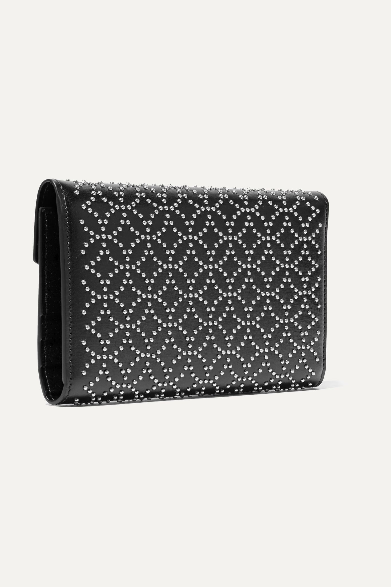 Studded leather wallet - 3