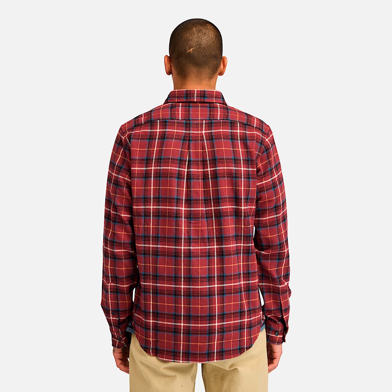 Men's Midweight Flannel Check Shirt - 5