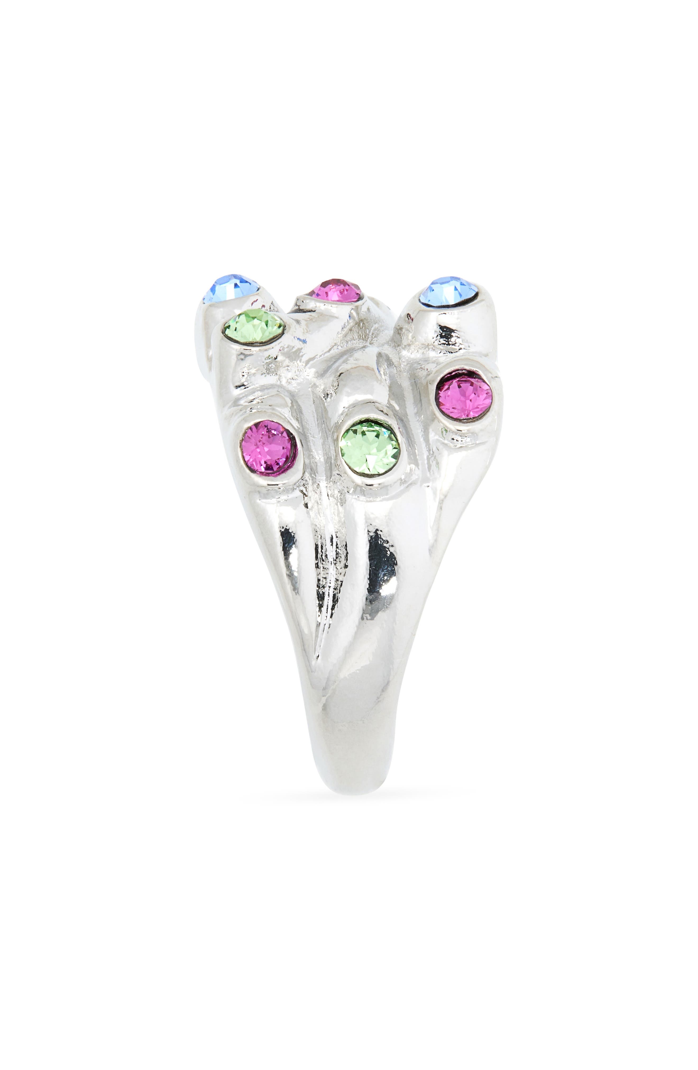 Collina Strada Stacked Ring in Silver Multi at Nordstrom - 3