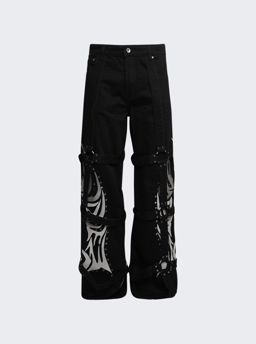 Winged Logo Bondage Pant Coal - 1