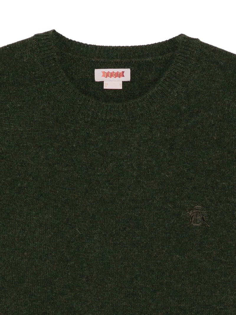 embroidered crew-neck sweater 3
