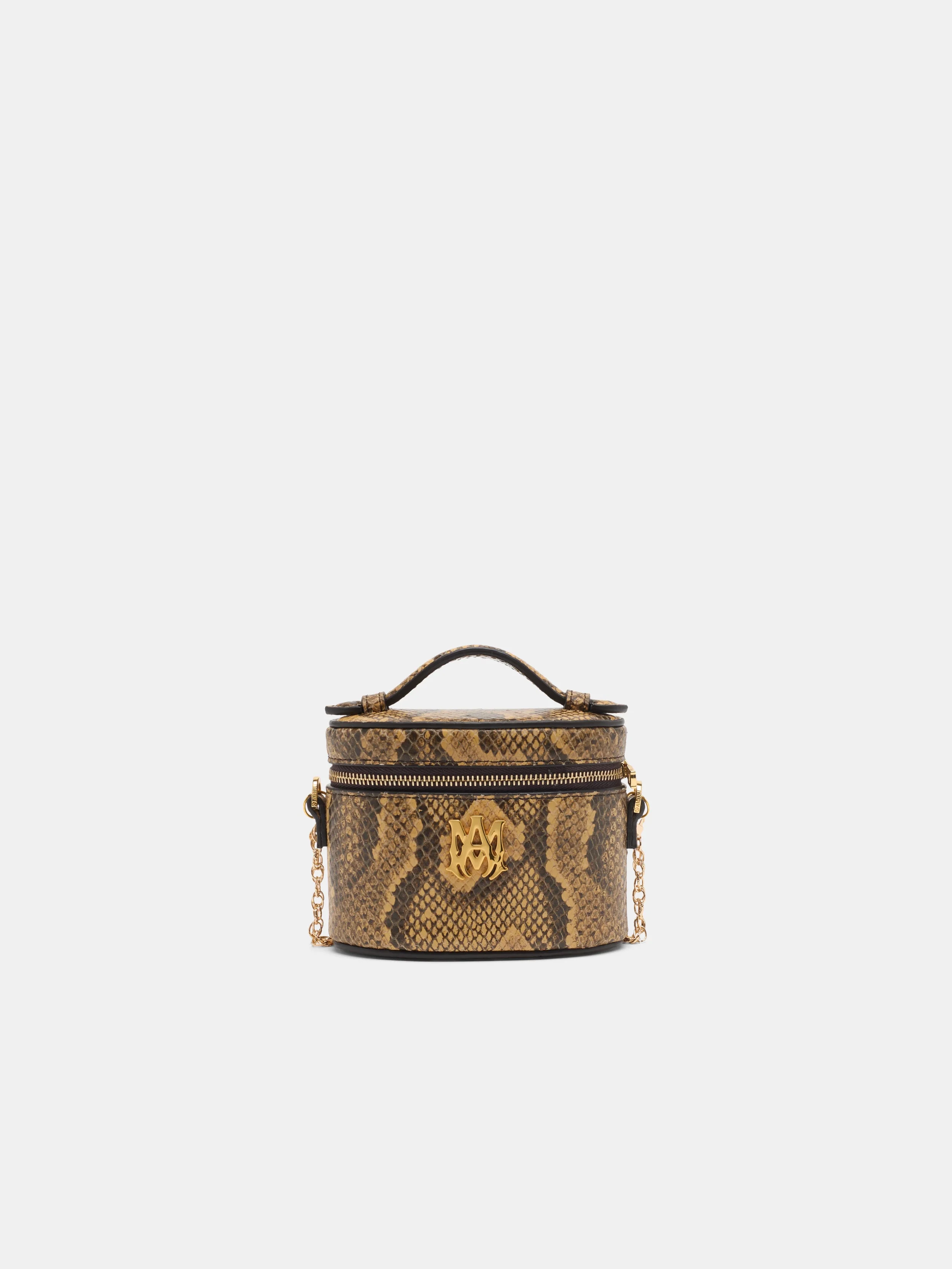 WOMEN'S PYTHON EMBOSSED NANO VANITY BAG - 1