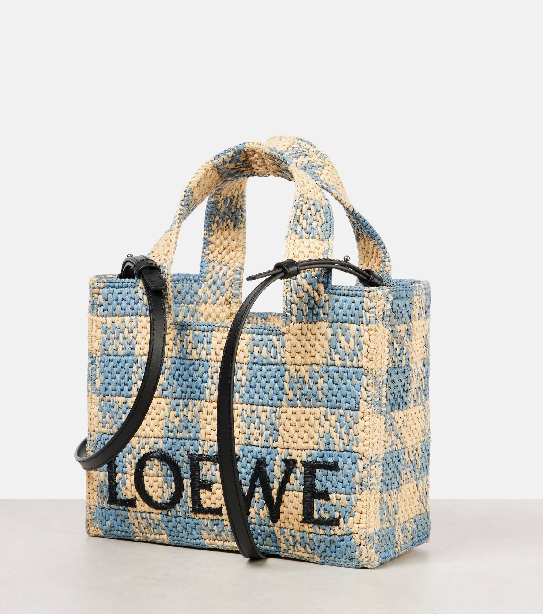 Paula's Ibiza Loewe Font Small tote bag - 6