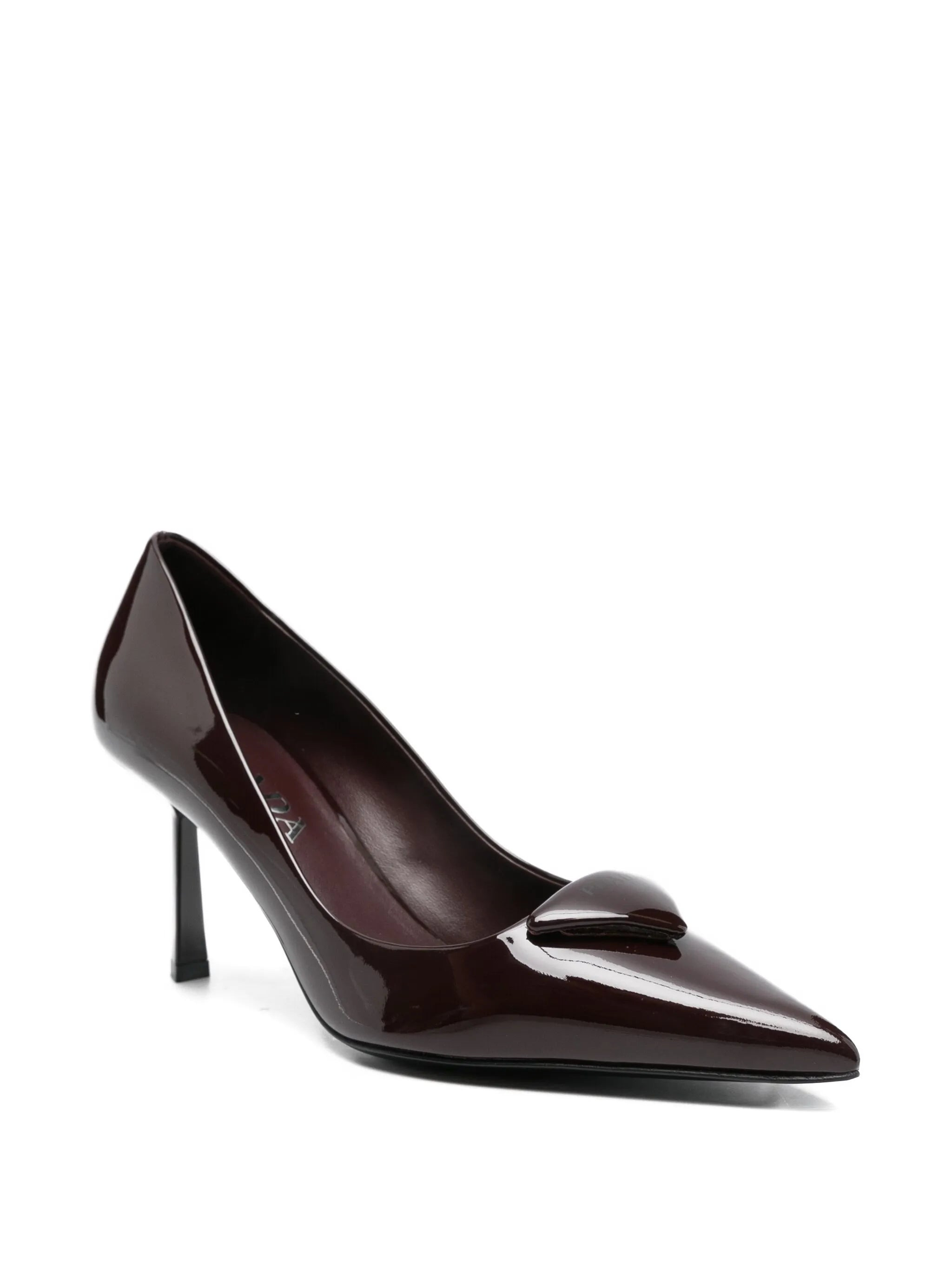 Prada 70mm Patent Leather Pumps - 3