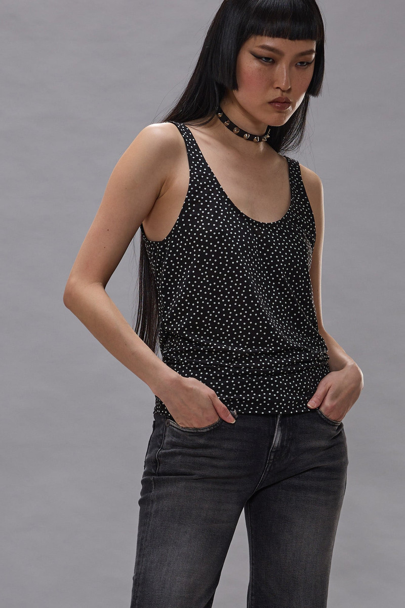 R13 POLKADOT CAMI TEE outlook
