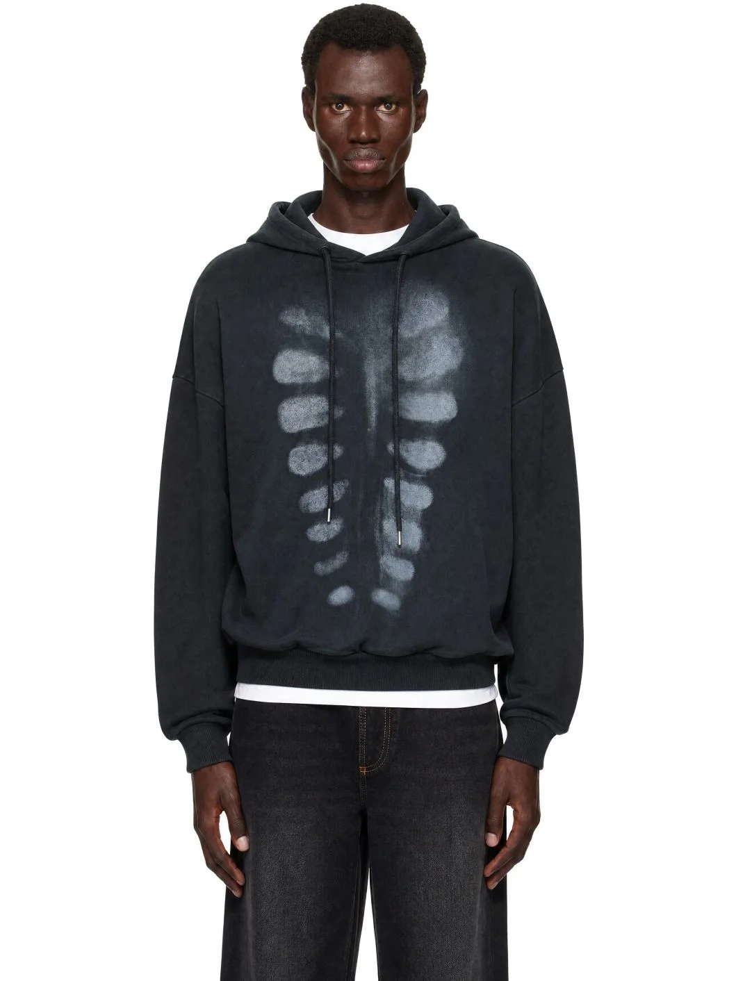 Black X-Ray Hoodie - 1