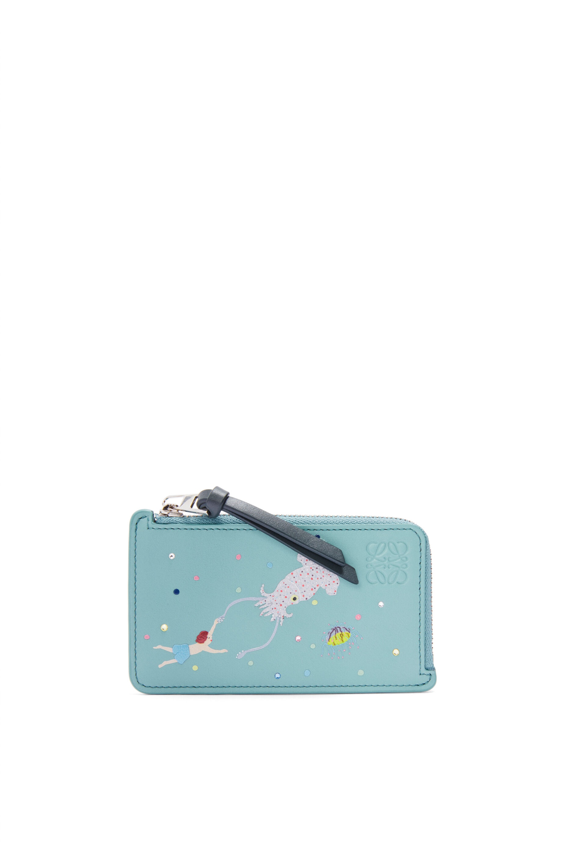 Squid coin cardholder in nappa calfskin - 1