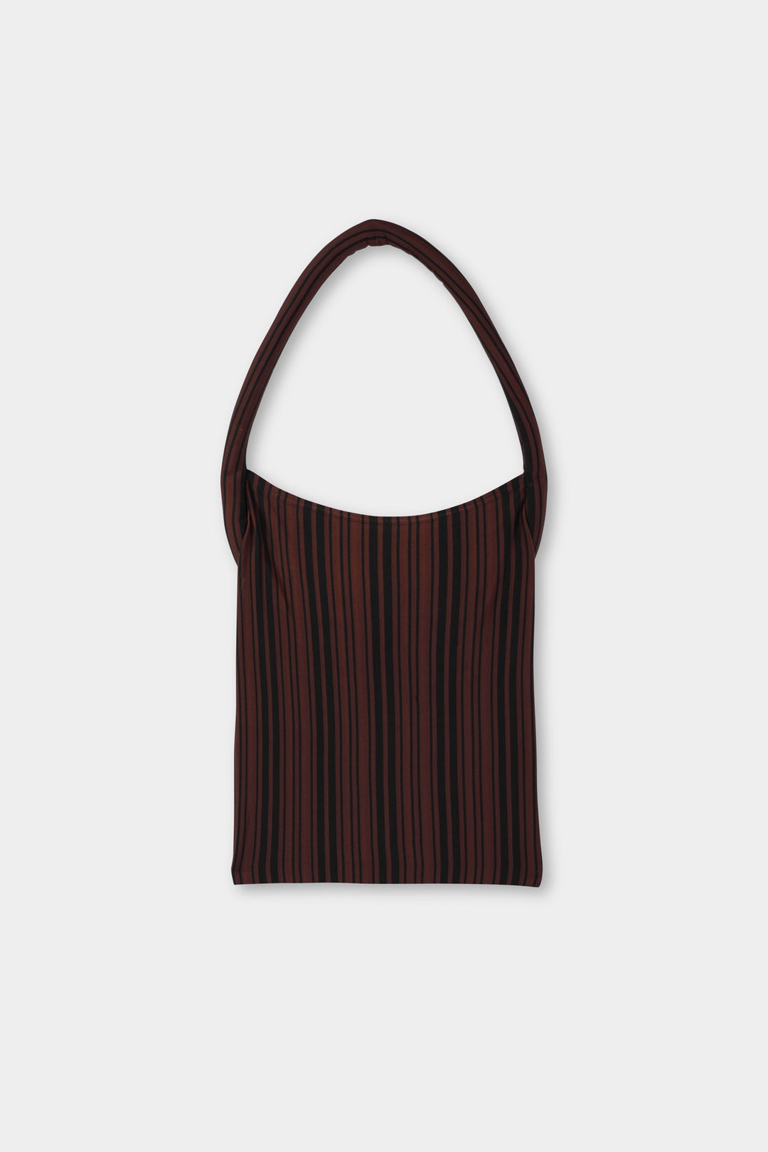 TUBO TOP / black & brown stripes - 1