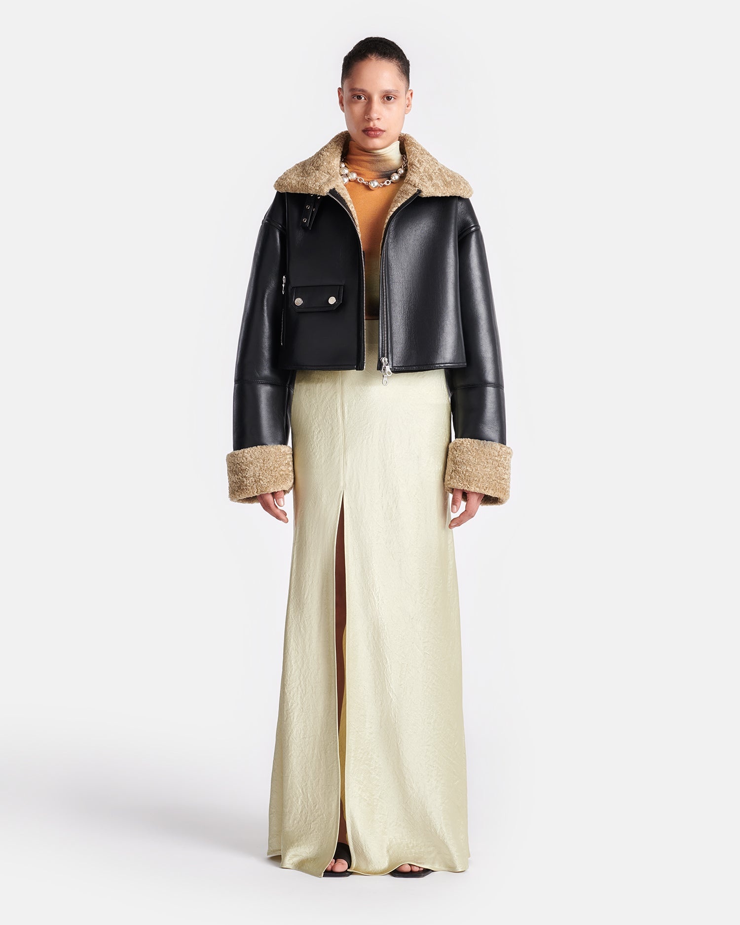 Bonded Shearling Jacket - 6