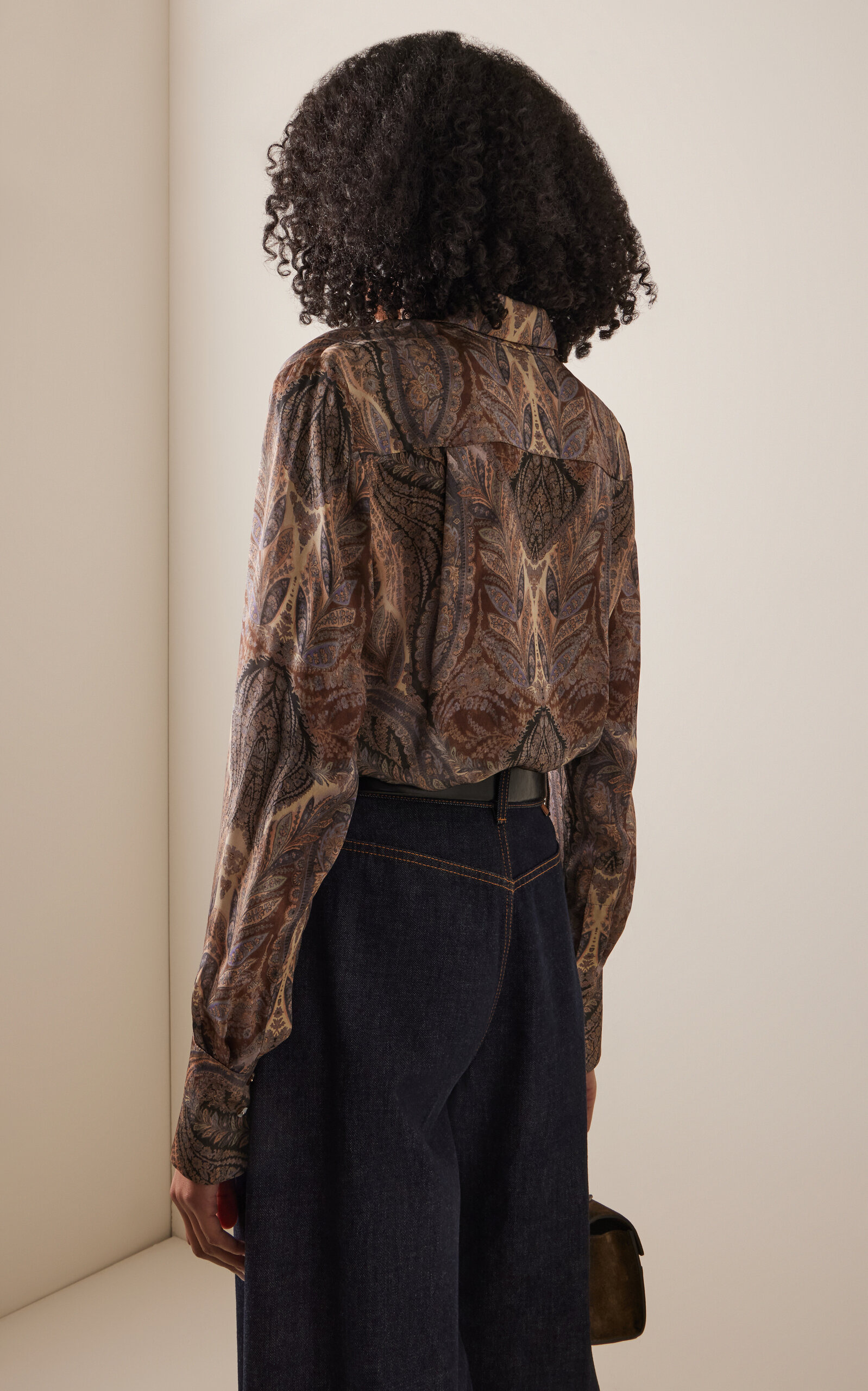 Hypnotic Satin Silk Shirt multi - 5