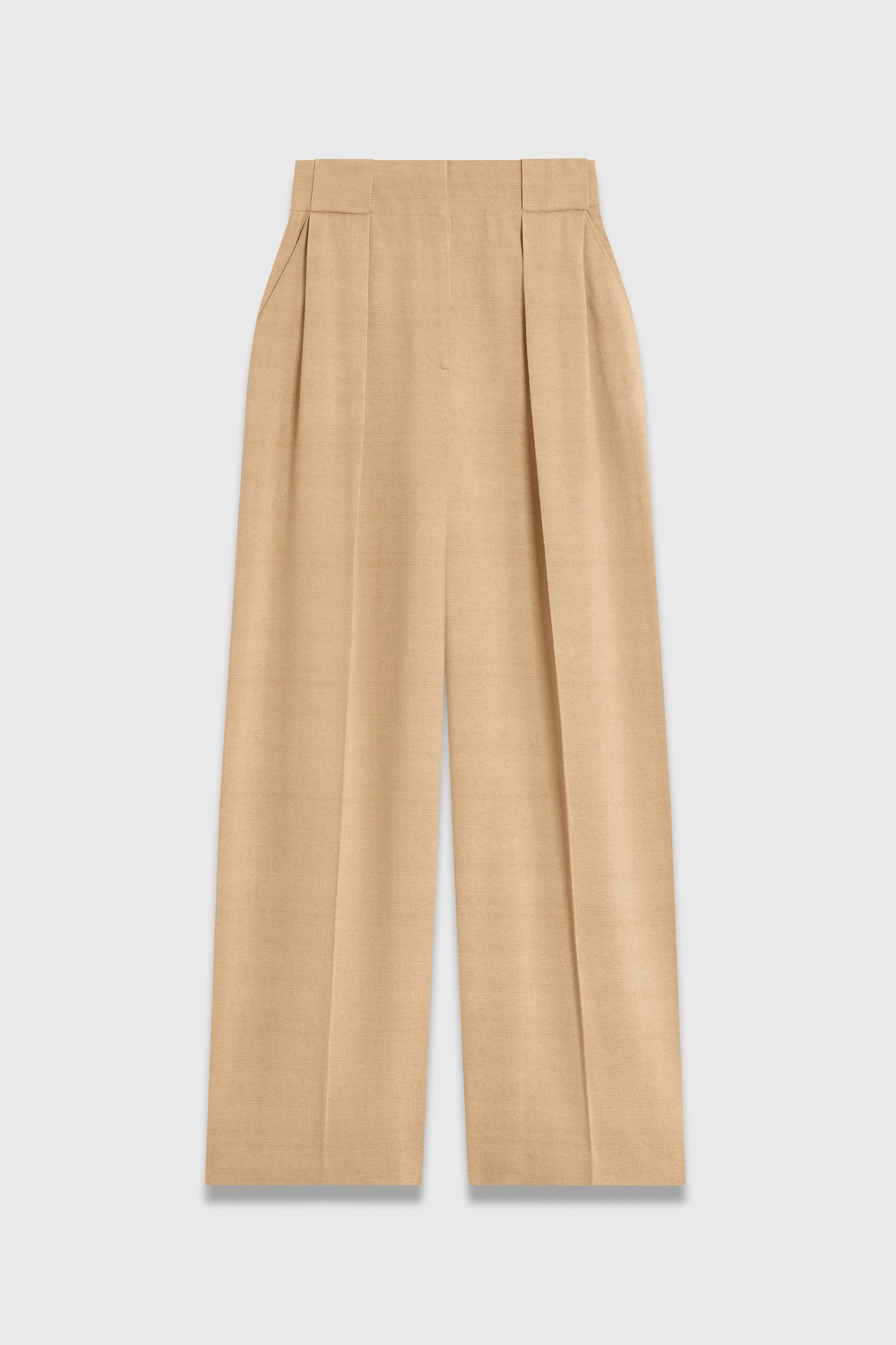 Lyon Textured Palazzo Trousers - 1