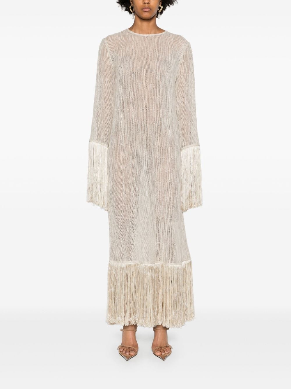 Nile fringed midi dress - 2