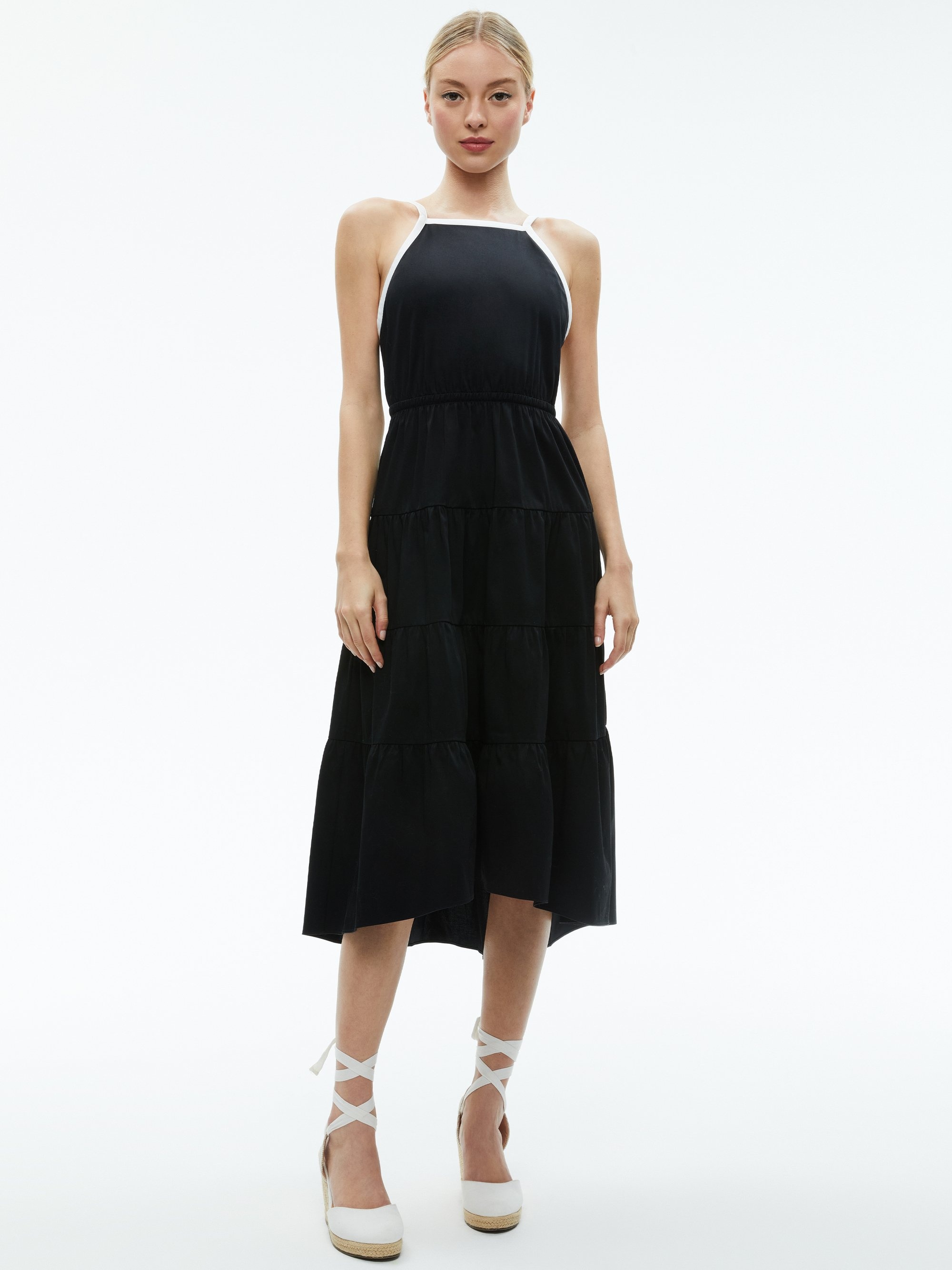 HARTLEY GATHERED MIDI DRESS - 2