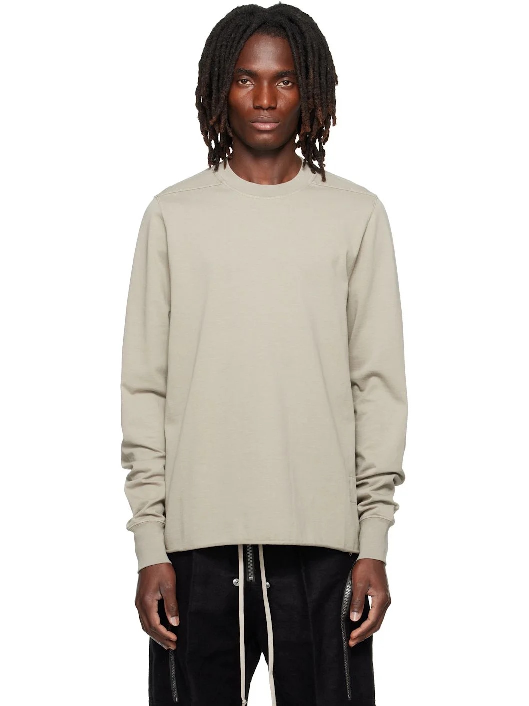 Gray Tower Crewneck Sweatshirt - 1