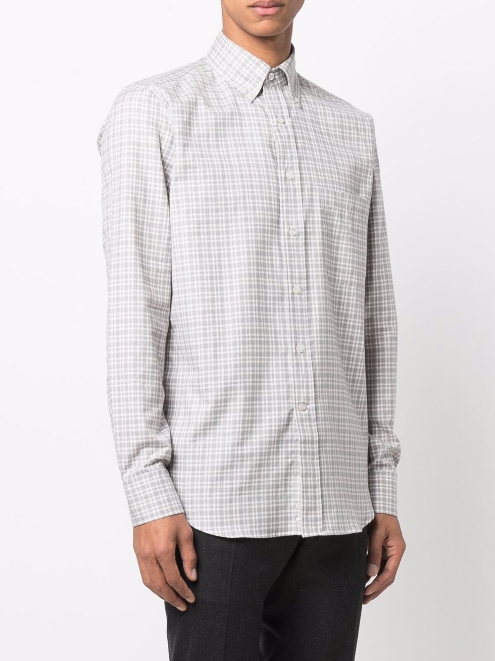 check button-down shirt - 3