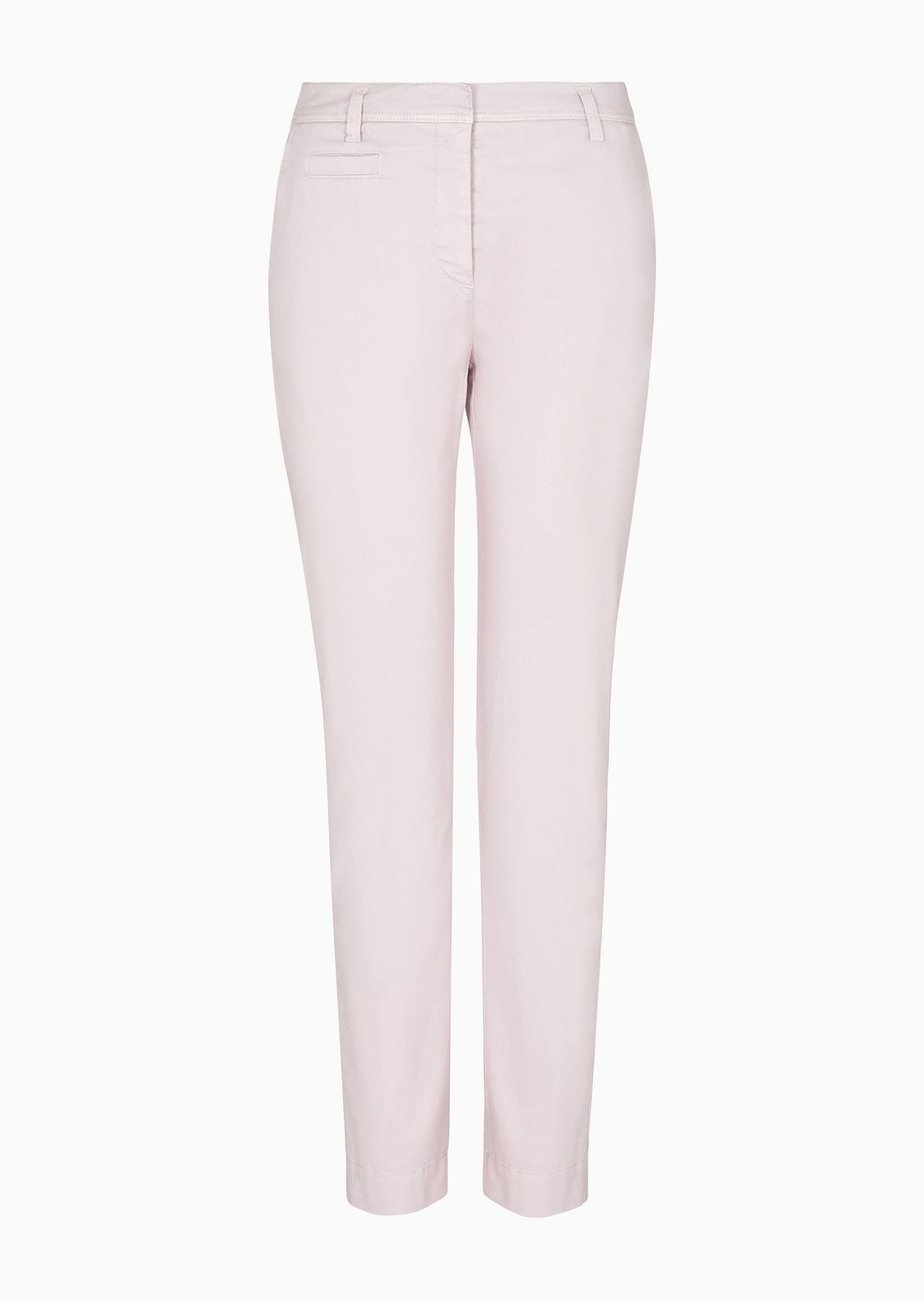 Stretch cotton chinos - 1