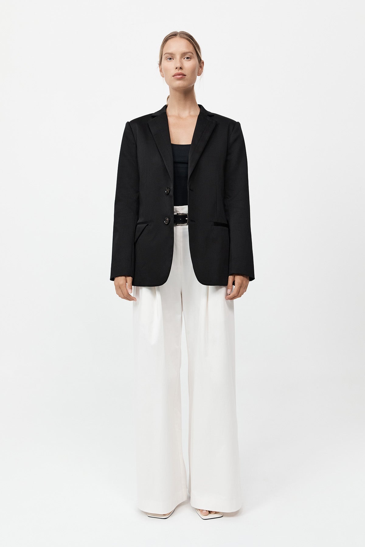 Origami Pocket Blazer - Black - 6