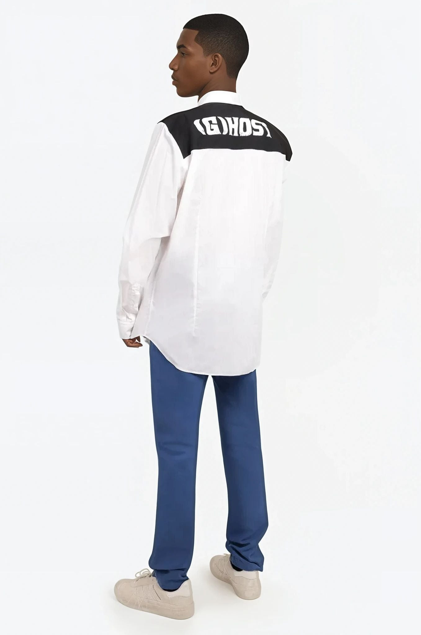 SLIM FIT DENIM WORKWEAR PANTS | BLUE - 3