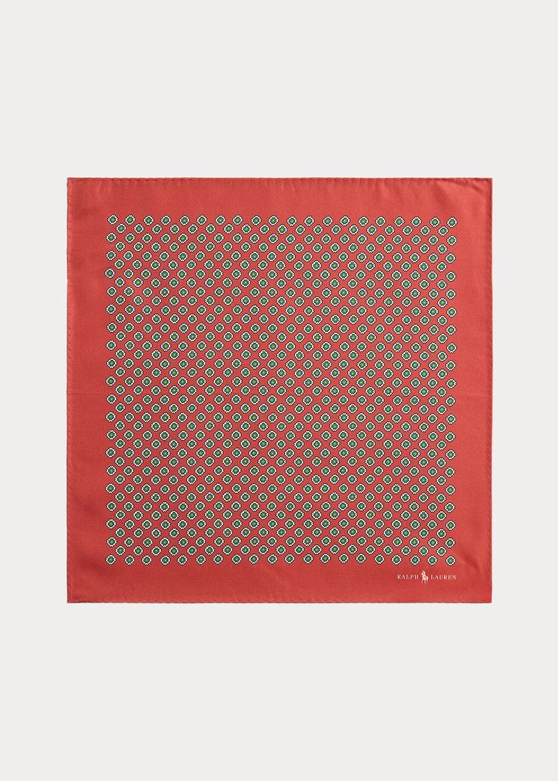 Neat Silk Twill Pocket Square 1