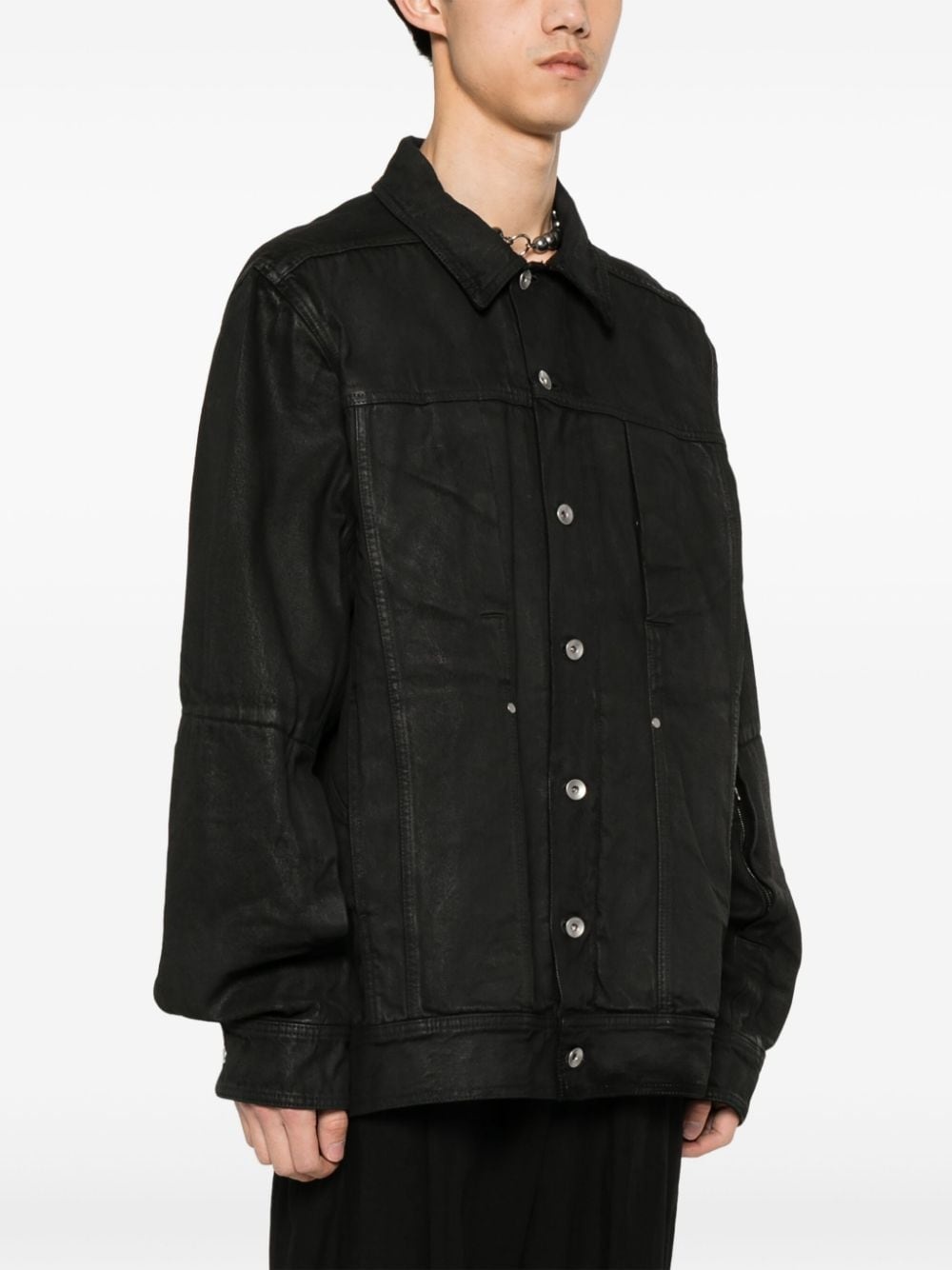 Worker cotton shirt jacket - 3