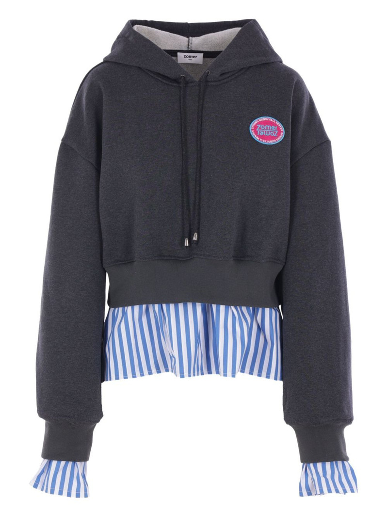 logo-patch hoodie 1