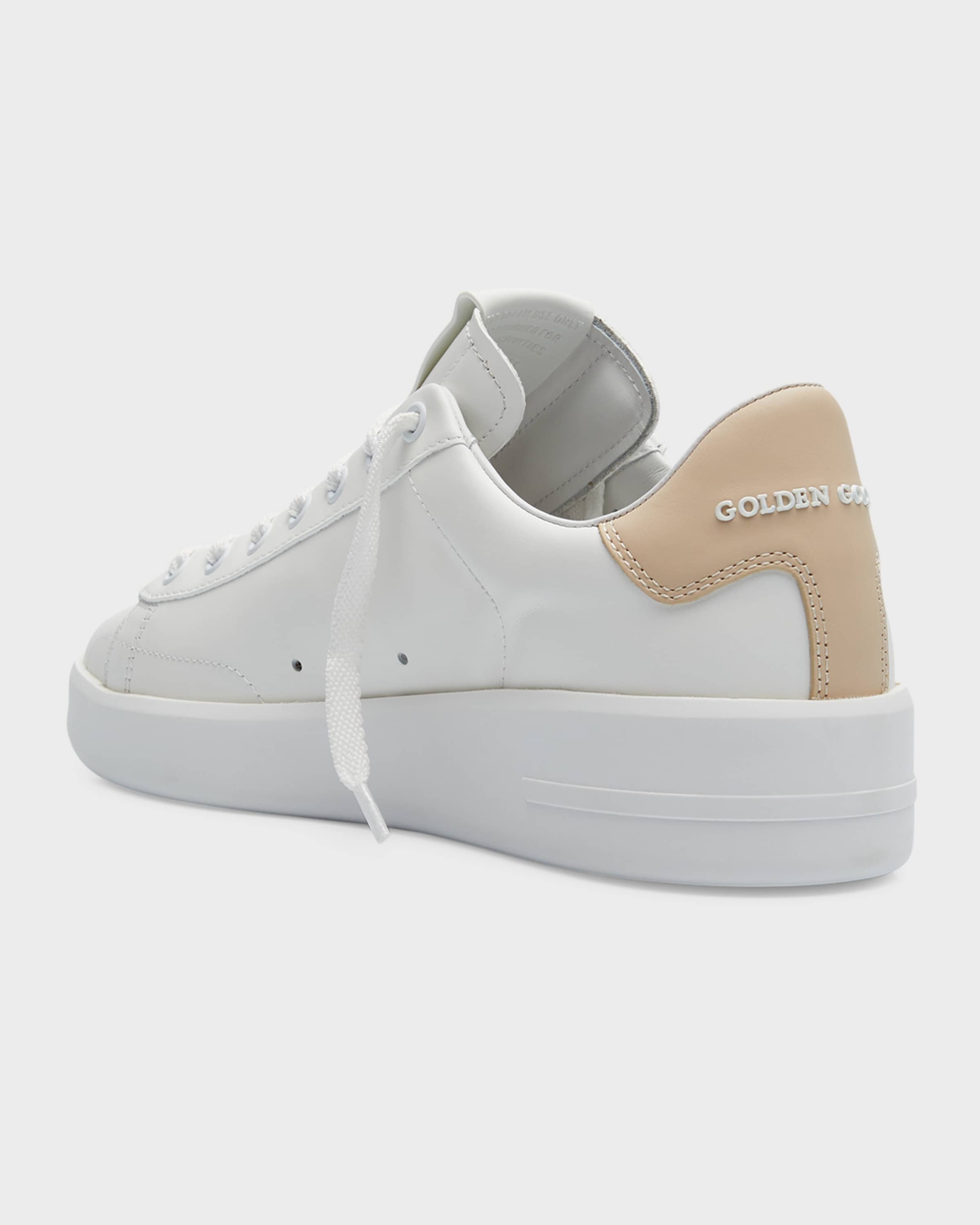 Pure Star Bicolor Leather Low-Top Sneakers - 4