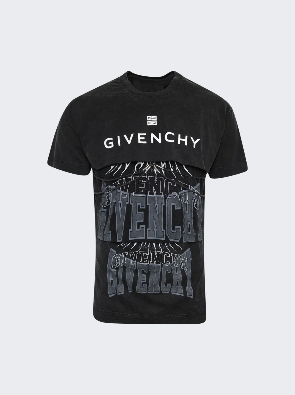 【関税＆送料込み】Givenchy T-Shirts And Polos Givenchy Zipped Front Polo shirt, (BM70AX3006) | eBay