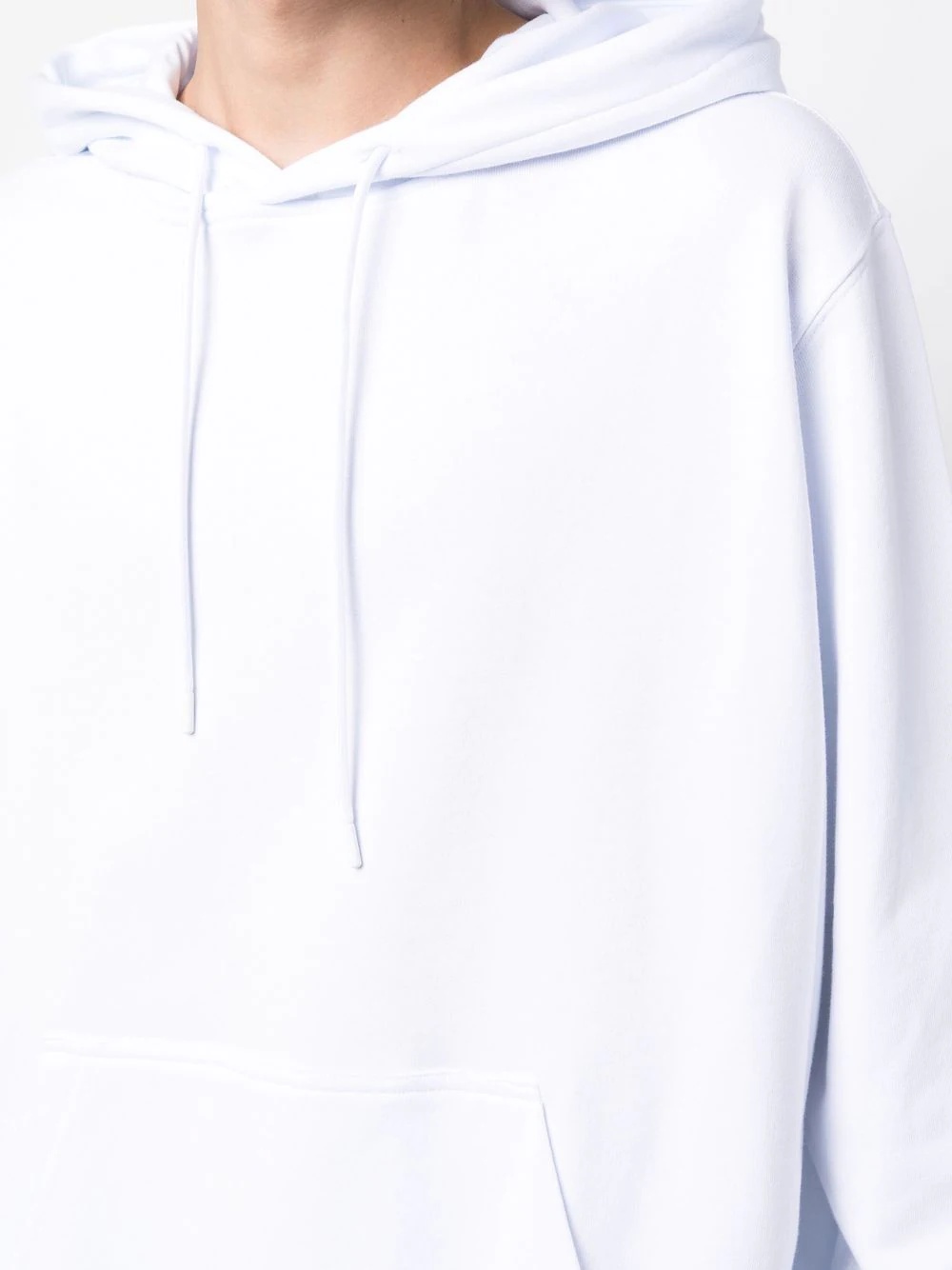 drawstring-fastening logo-print hoodie - 5