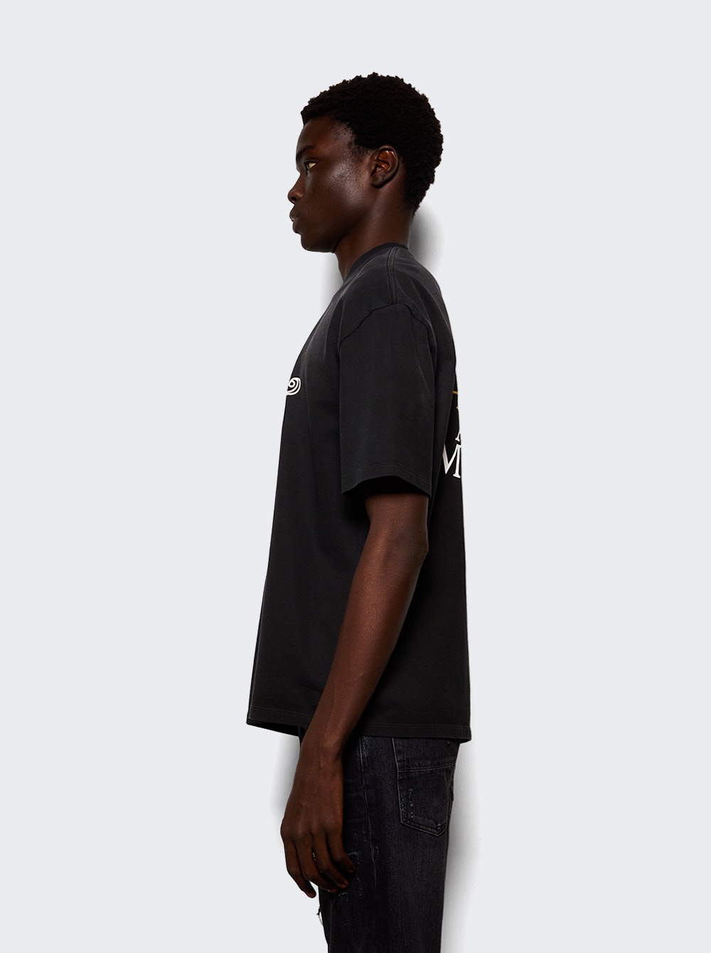Nights Oversized Tee Black - 3