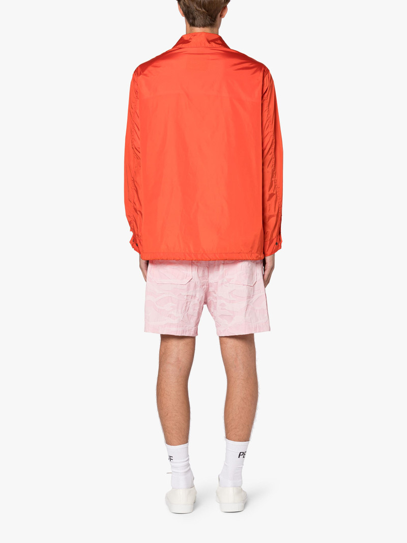 Mackintosh TEEMING ORANGE NYLON PACKABLE COACH JACKET outlook