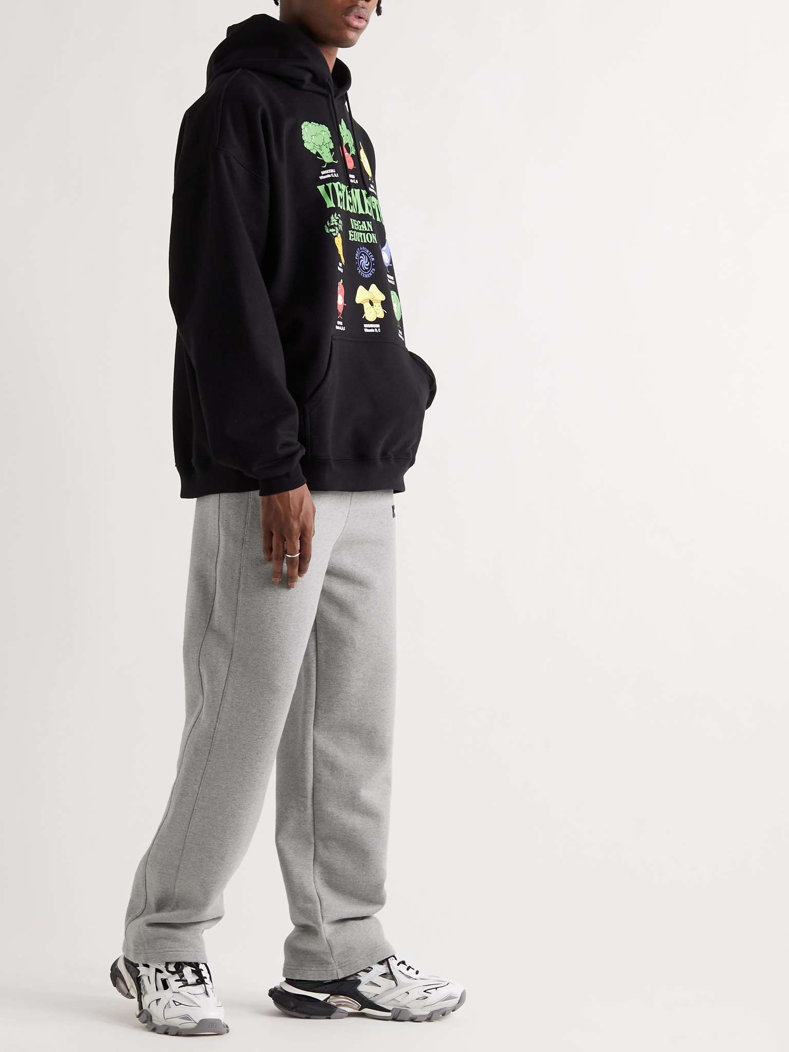 Logo-Appliquéd Cotton-Blend Jersey Sweatpants - 2