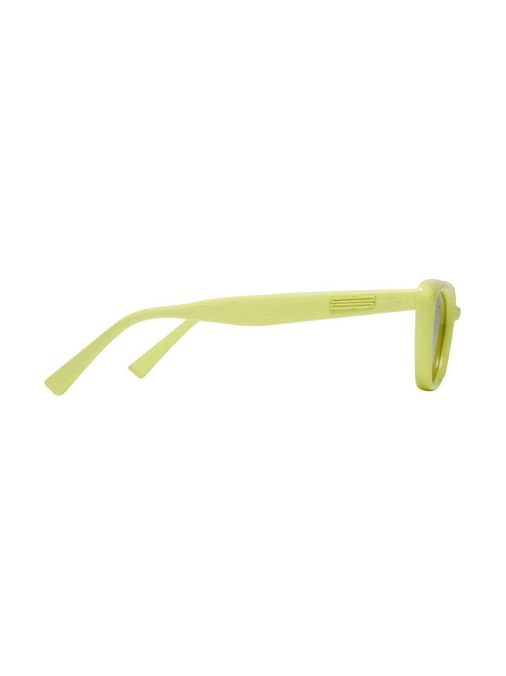 Terra Cotta Y7 logo-plaque sunglasses - 4
