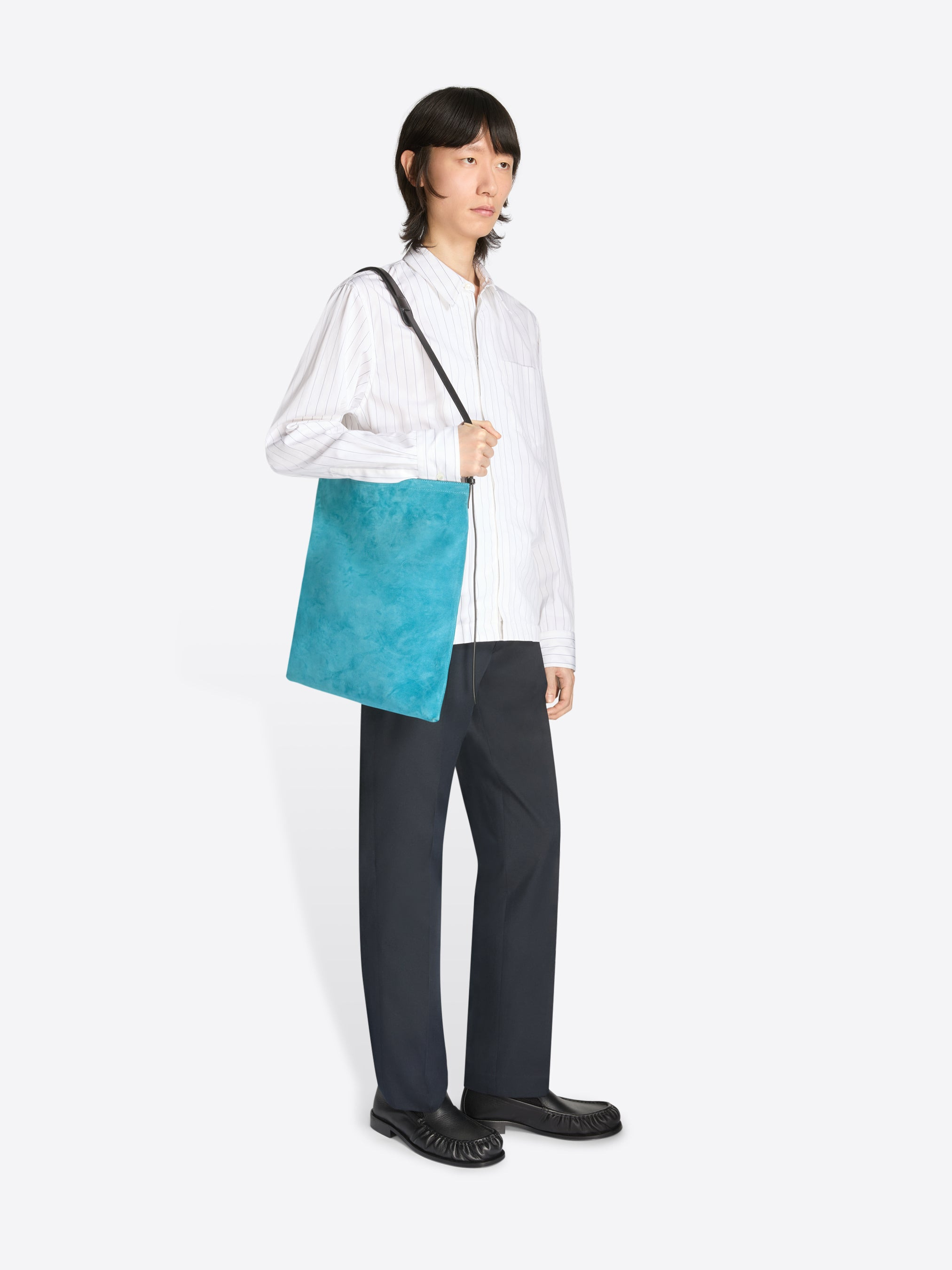 SUEDE TOTE BAG - 6
