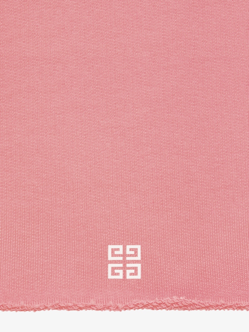 GIVENCHY ARCHETYPE CROPPED HOODIE IN FLEECE 5