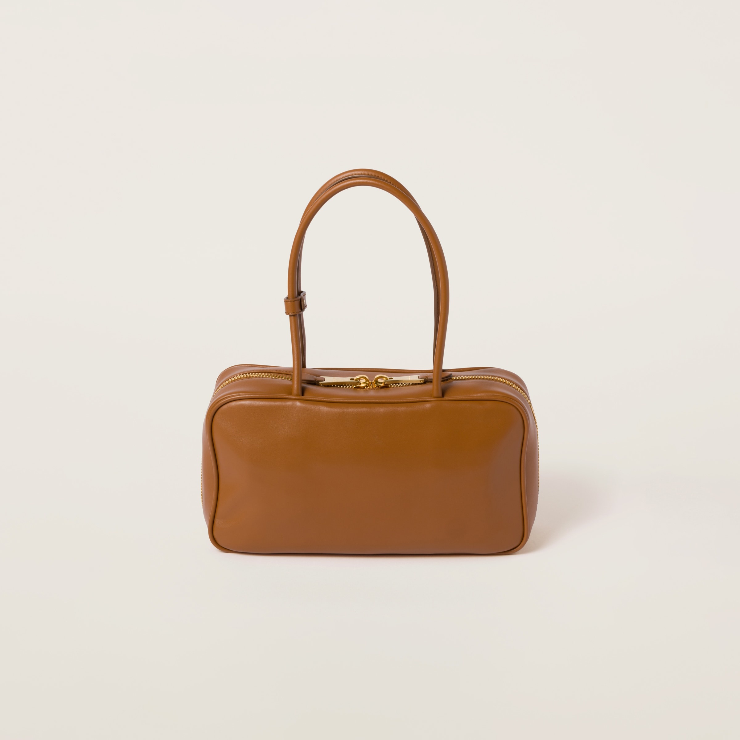 Beau leather top-handle bag - 4