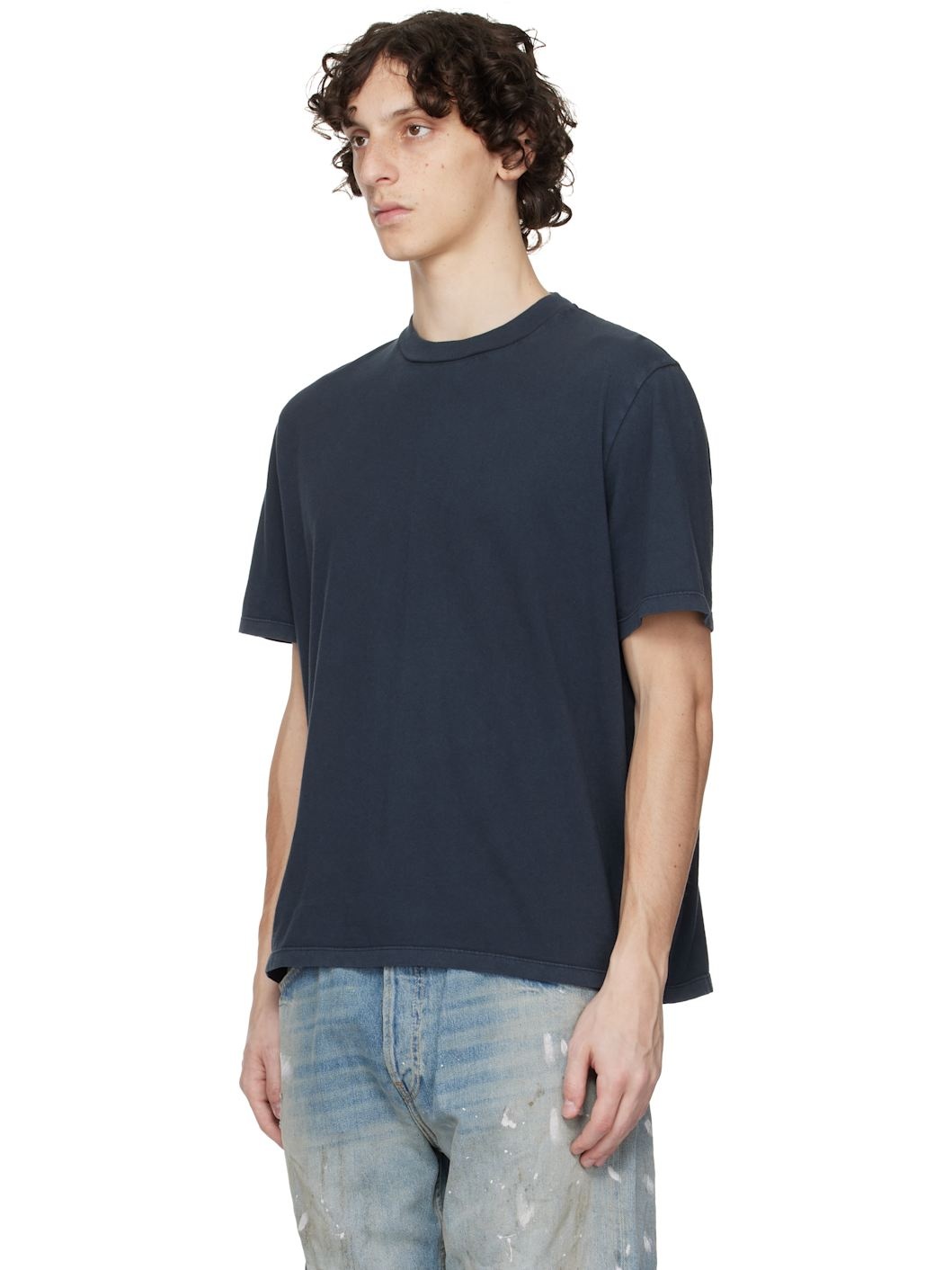 Navy Box T-shirt - 4