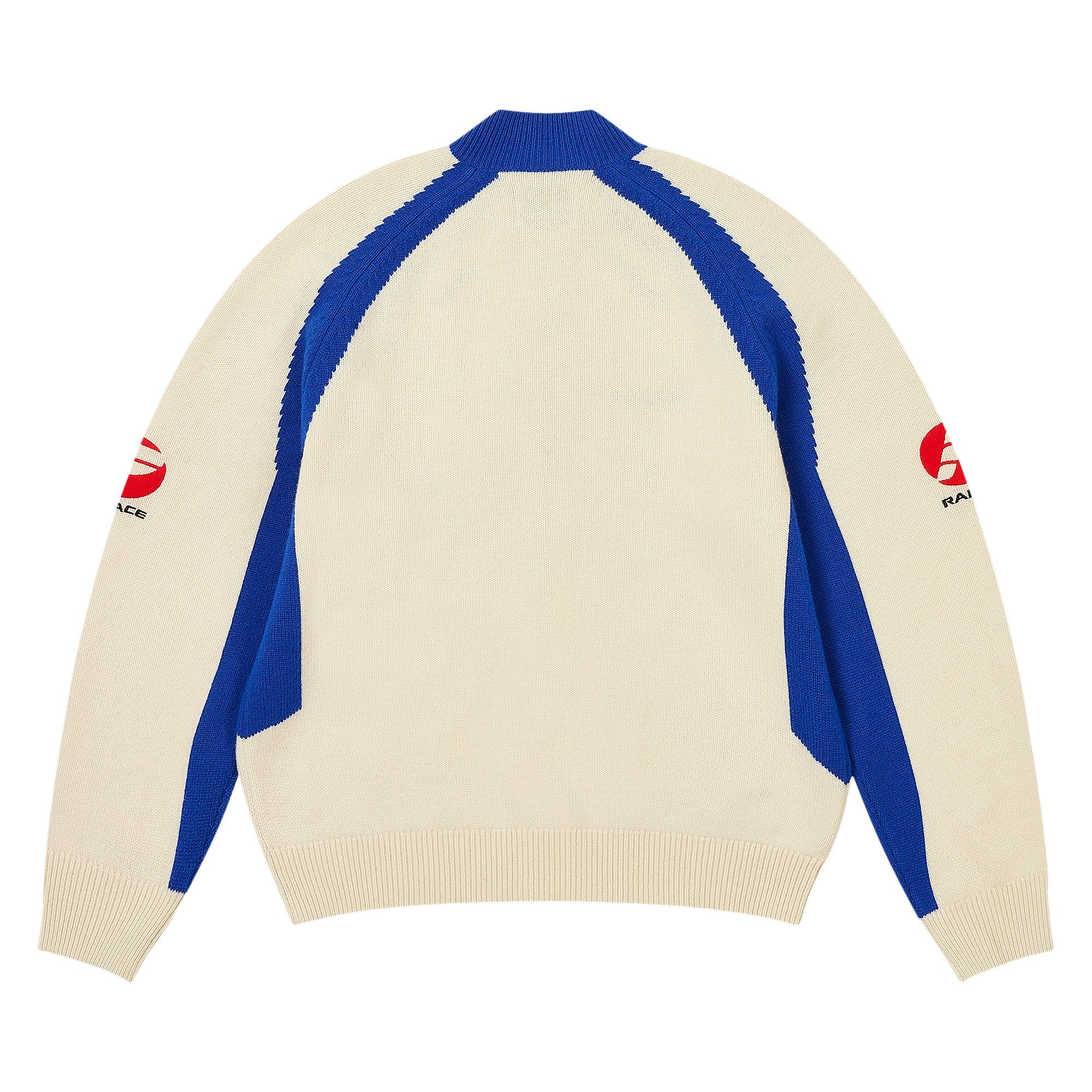 Palace Rapha Zip Knit 'White' - 2