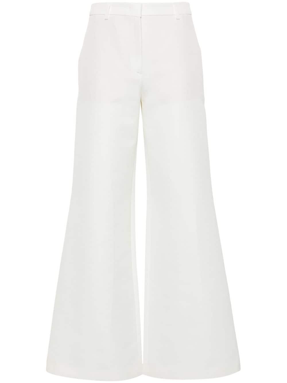 tailored wide-leg trousers - 1