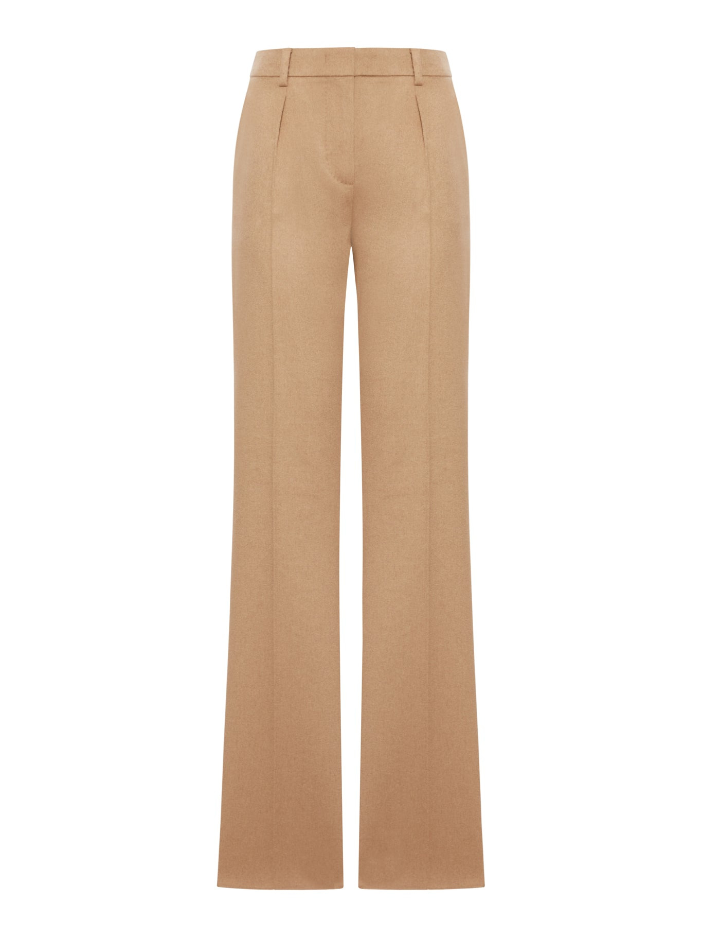 TAILORED CHARCOAL LEATHER TROUSERS - 1