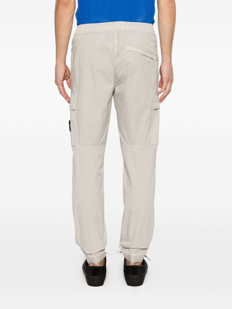 logo-patch cargo trousers 4
