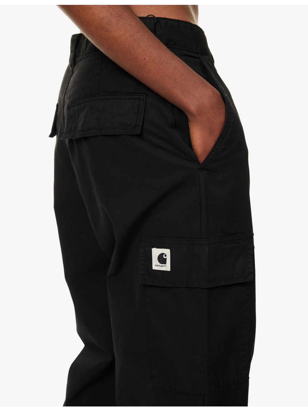 Kingston Logo-Patch Cotton Cargo Trousers - 5