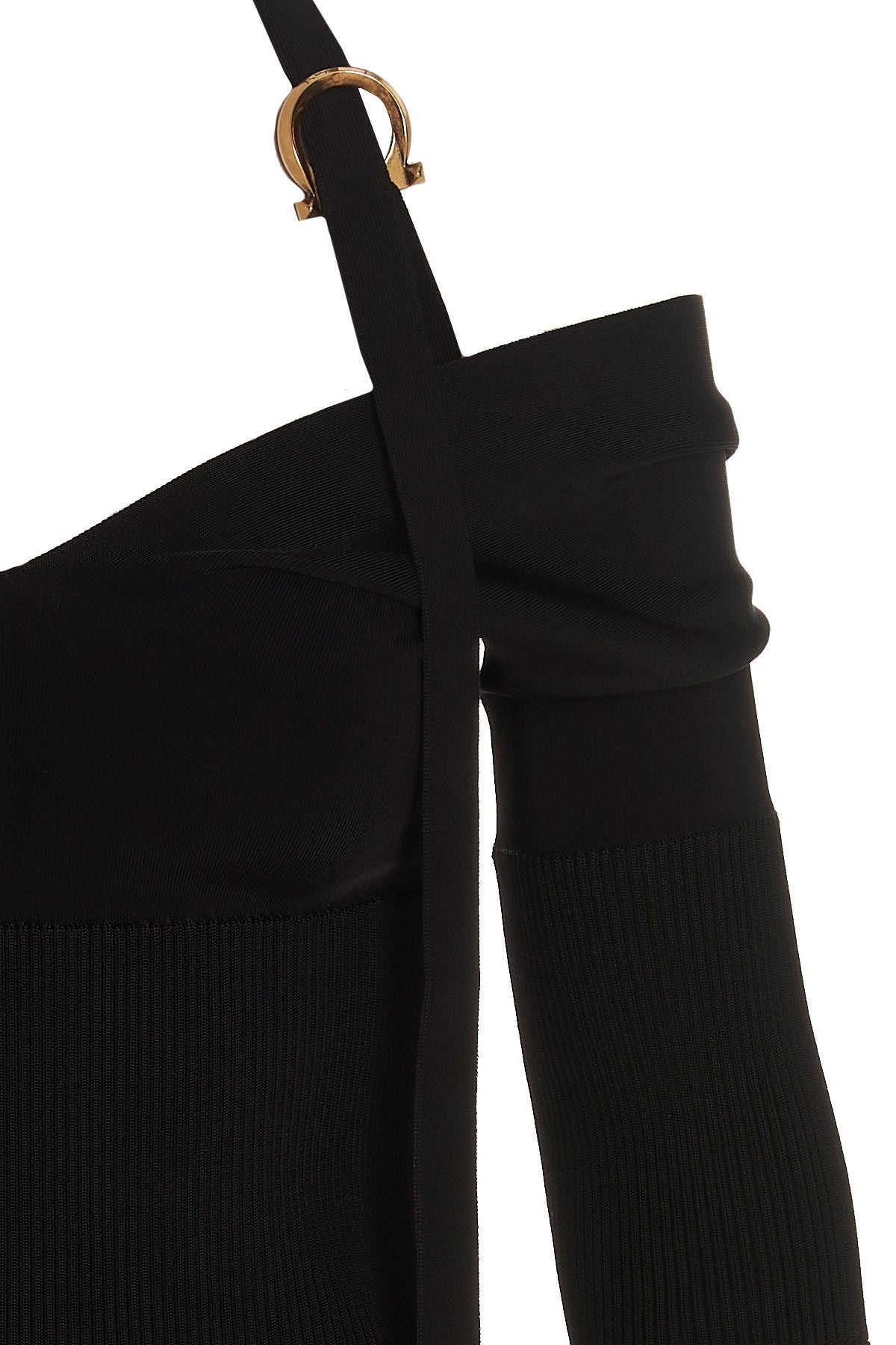パーティードレス Ferragamo 'Gancini' Buckle Dress FERRAGAMO Ferragamo Women 'Gancini' Buckle Dress | luosophy