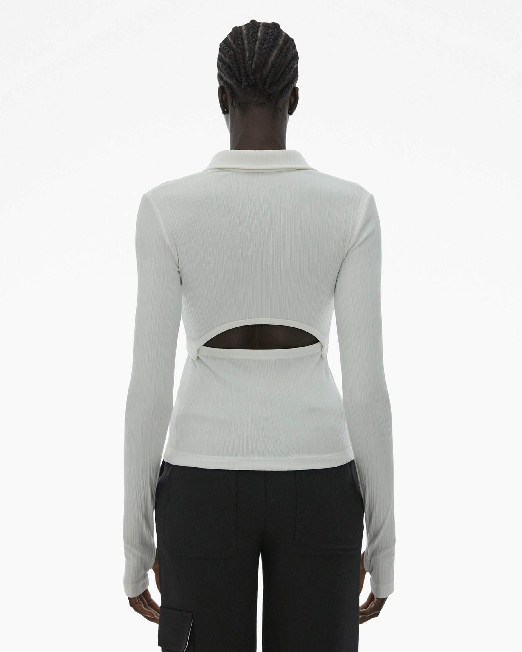 CUT-OUT POLO TOP - 4