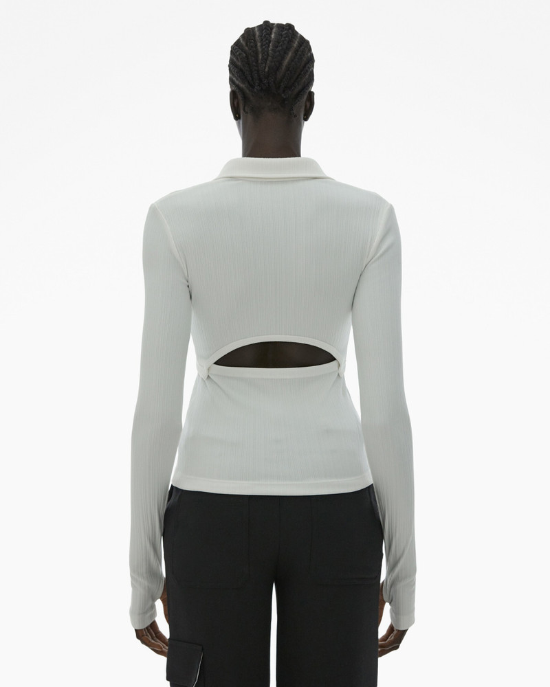 CUT-OUT POLO TOP 4