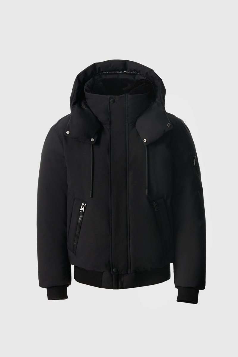 IKER-Z 2-in-1 Down Bomber With Removable Shearling Bib 1