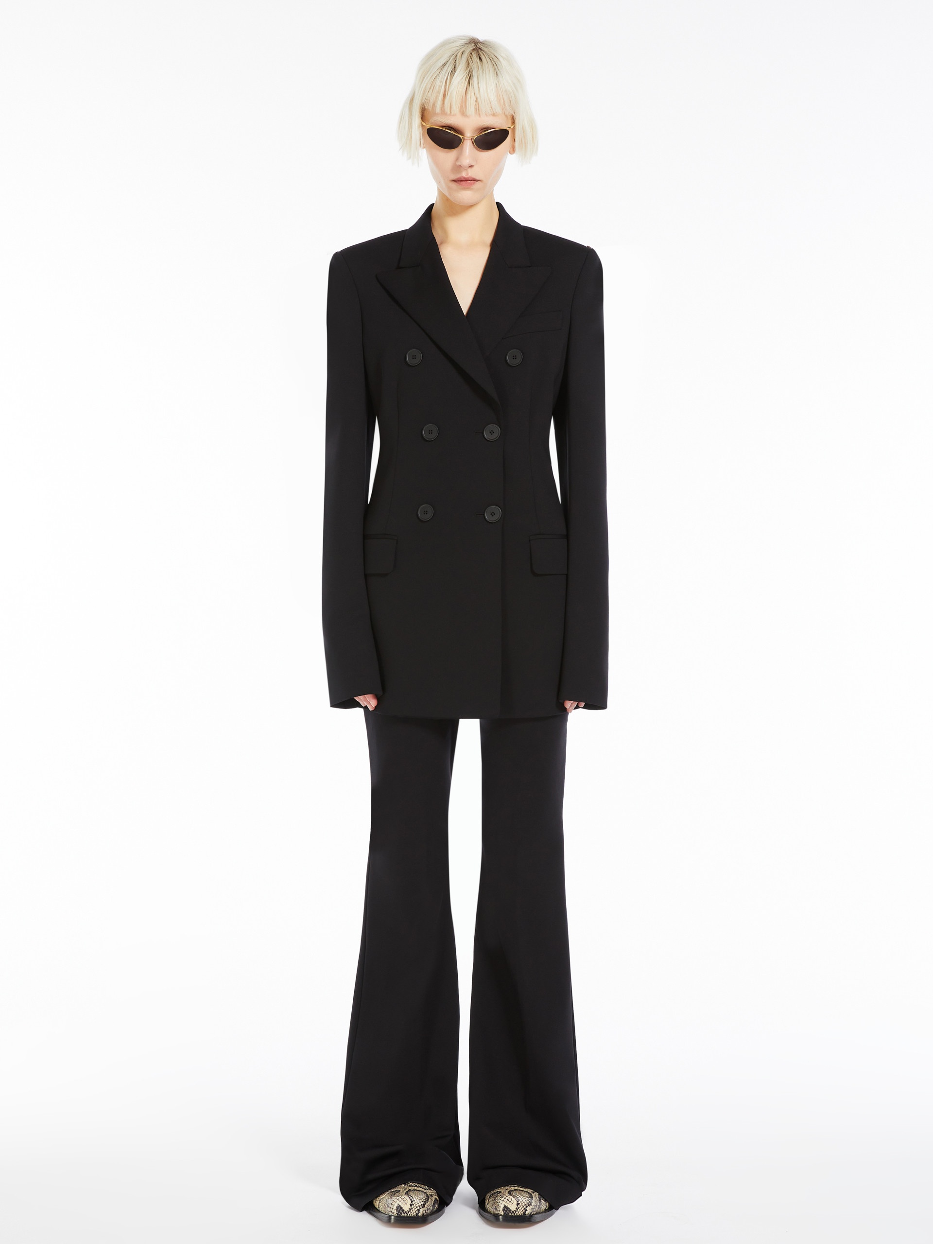FRIZZO Scuba-look jersey blazer - 2