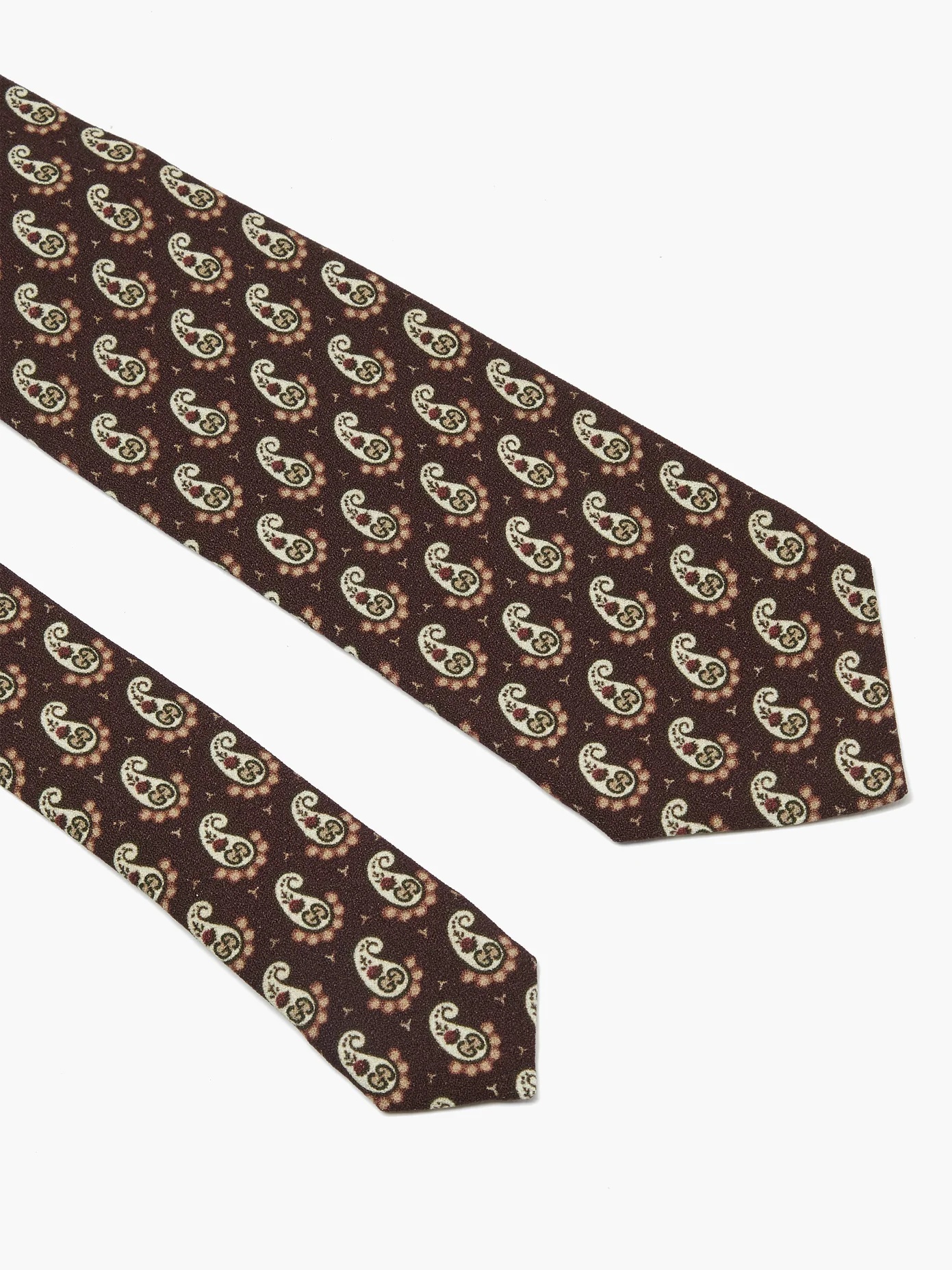 GG-logo paisley-print tie - 3