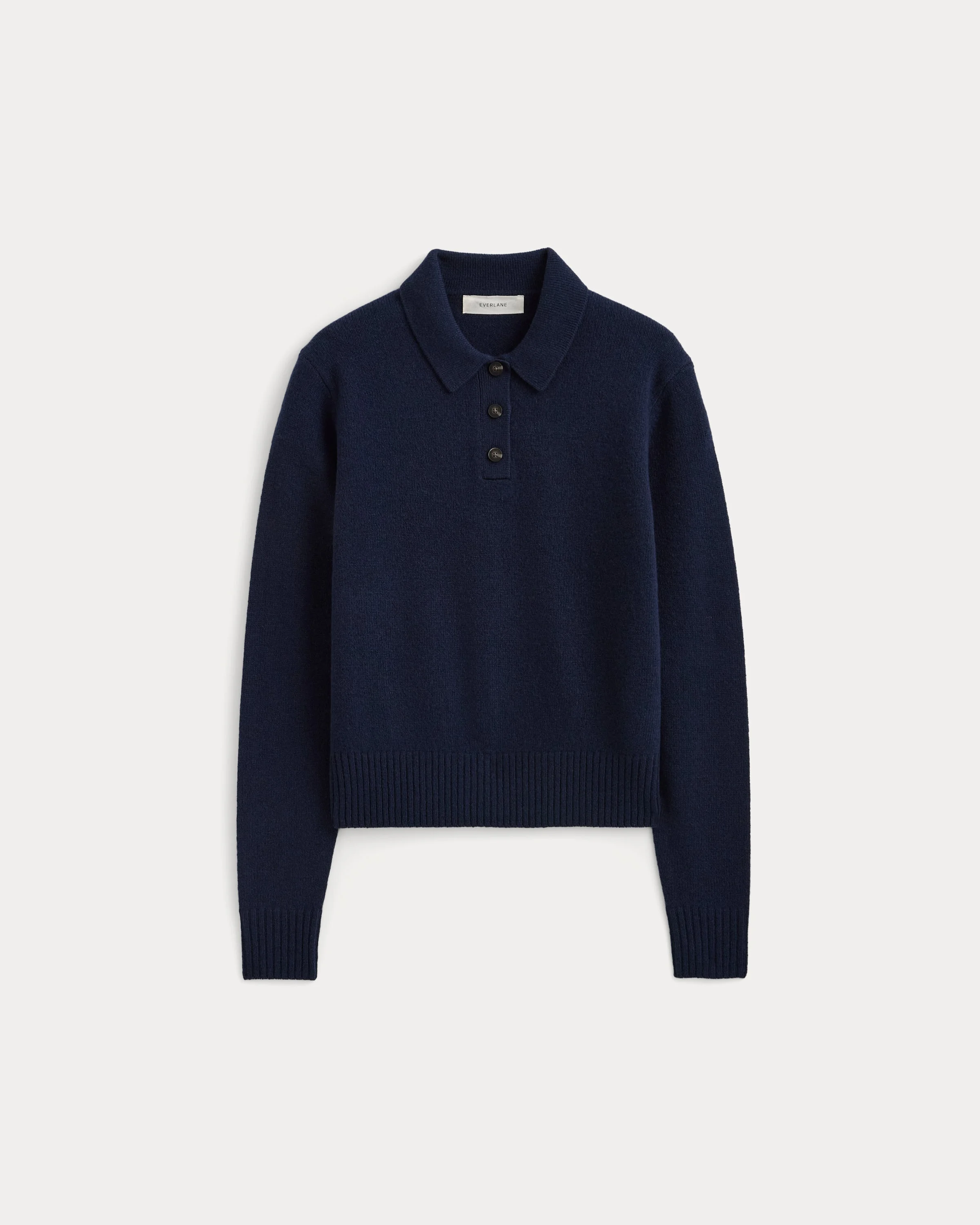 SHRUNKEN POLO IN LUXE MERINO - 1